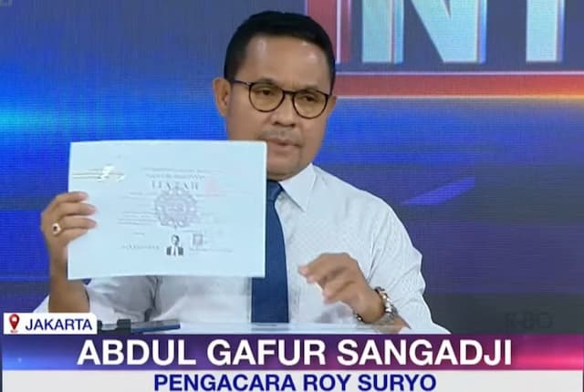 Polemik Ijazah Jokowi, Abdul Gafur Sangadji: Ada Attention Otoritas untuk Menutupi Polemik Ijazah Jokowi, Abdul Gafur Sangadji: Ada Attention Otoritas untuk Menutupi