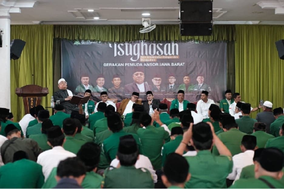 Kader Ansor Se-Bandung Raya Gelar Istigasah Doakan Gus Yaqut Kader Ansor Se-Bandung Raya Gelar Istigasah Doakan Gus Yaqut