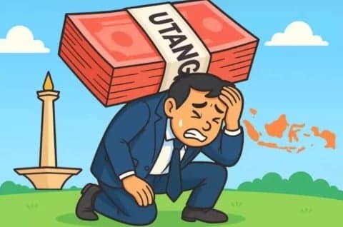 Utang Indonesia Naik Tembus Rp9.637 Triliun, Nyaris 50 dari PDB Utang Indonesia Naik Tembus Rp9.637 Triliun, Nyaris 50 dari PDB