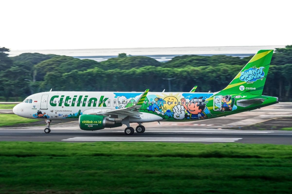 Citilink dan Aqua Sulap Airbus A320 Tampil Beda dengan Livery Khusus Citilink dan Aqua Sulap Airbus A320 Tampil Beda dengan Livery Khusus