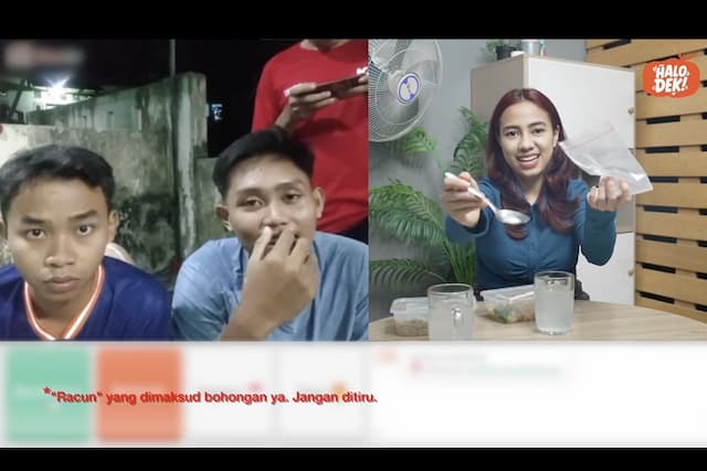 Azia Iseng Sambil Mukbang, Berhasil Bikin Panik Azia Iseng Sambil Mukbang, Berhasil Bikin Panik