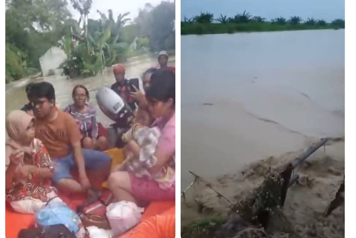 34 Desa di Grobogan Terendam Banjir, 5.214 KK Terdampak 34 Desa di Grobogan Terendam Banjir, 5.214 KK Terdampak