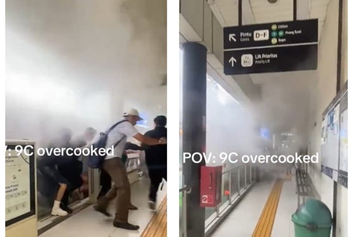 Transjakarta Tarik Armada Bus yang Keluarkan Asap Tebal di Pancoran Transjakarta Tarik Armada Bus yang Keluarkan Asap Tebal di Pancoran