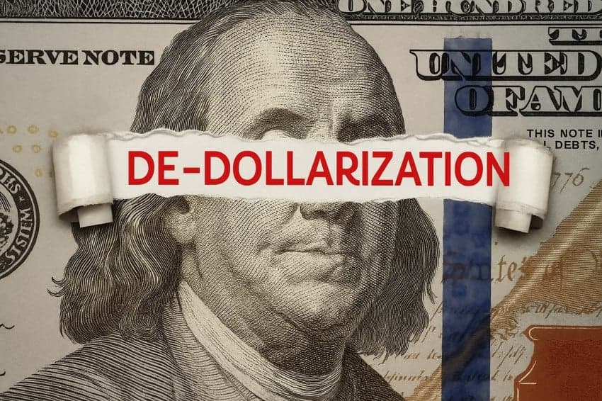 Dedolarisasi Kian Nyata, BRICS Uji Sistem Pembayaran Baru Tanpa Dolar AS Dedolarisasi Kian Nyata, BRICS Uji Sistem Pembayaran Baru Tanpa Dolar AS