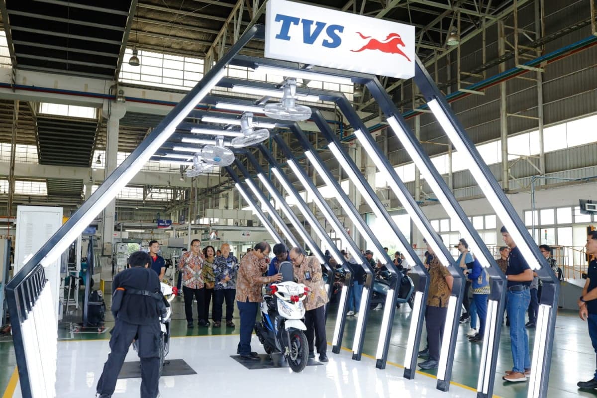 TVS Motor Company Sukses Produksi 1 Juta Unit di Indonesia TVS Motor Company Sukses Produksi 1 Juta Unit di Indonesia