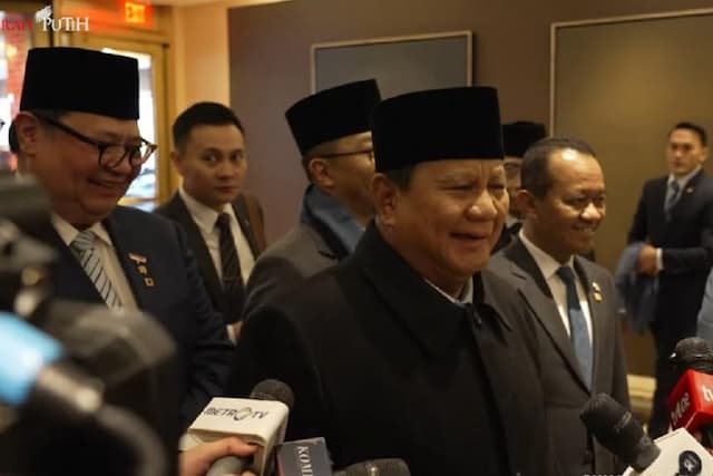 Tawa Prabowo usai Trump Bilang Tak Ingin Melawannya: Becanda Itu Tawa Prabowo usai Trump Bilang Tak Ingin Melawannya: Becanda Itu