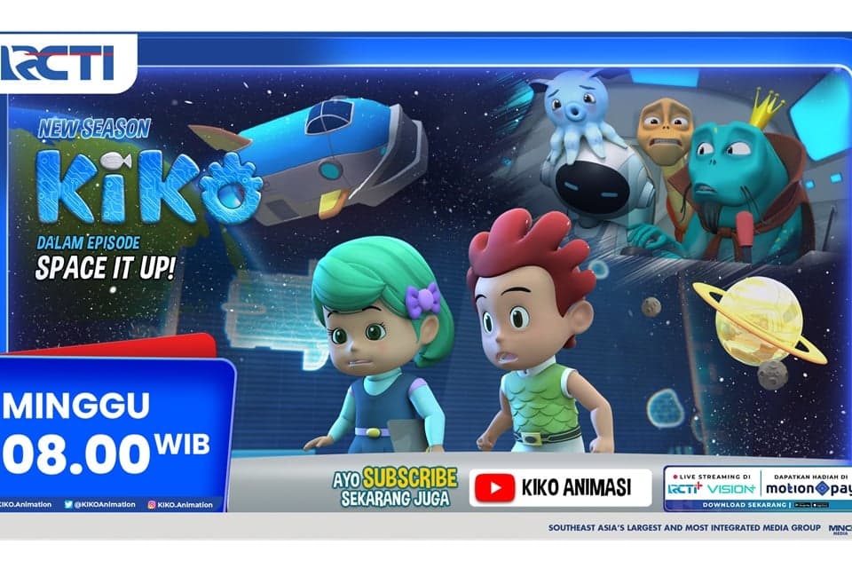 KIKO Season 4 Episode Baru SPACE IT UP - Minggu 22 Feb 2026 Jam 08.00 Pagi di RCTI KIKO Season 4 Episode Baru SPACE IT UP - Minggu 22 Feb 2026 Jam 08.00 Pagi di RCTI