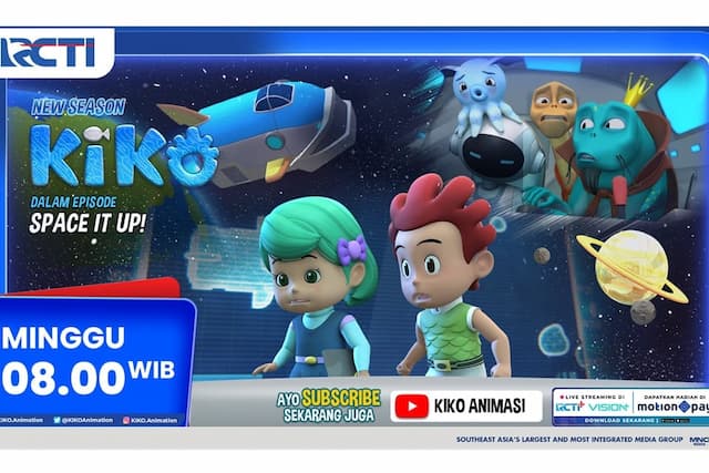 KIKO Season 4 Episode Baru SPACE IT UP - Minggu 22 Feb 2026 Jam 08.00 Pagi di RCTI KIKO Season 4 Episode Baru SPACE IT UP - Minggu 22 Feb 2026 Jam 08.00 Pagi di RCTI