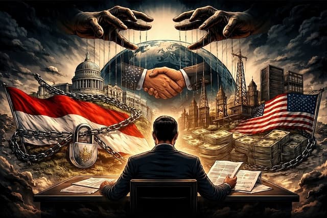 Perjanjian Reciprocal Trade: Jebakan Diplomasi dan Ancaman Total Kedaulatan Indonesia Perjanjian Reciprocal Trade: Jebakan Diplomasi dan Ancaman Total Kedaulatan Indonesia