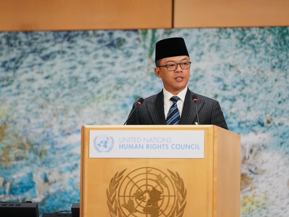 Menlu Sugiono: Universalitas HAM Harus Menyatukan Arah Perjuangan, Bukan Pertajam Perbedaan Menlu Sugiono: Universalitas HAM Harus Menyatukan Arah Perjuangan, Bukan Pertajam Perbedaan