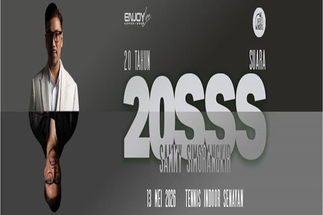 Sammy Simorangkir Rayakan Dua Dekade Berkarya dalam Tema Konser 20SSS, Siap-siap War Tiket! Sammy Simorangkir Rayakan Dua Dekade Berkarya dalam Tema Konser 20SSS, Siap-siap War Tiket!