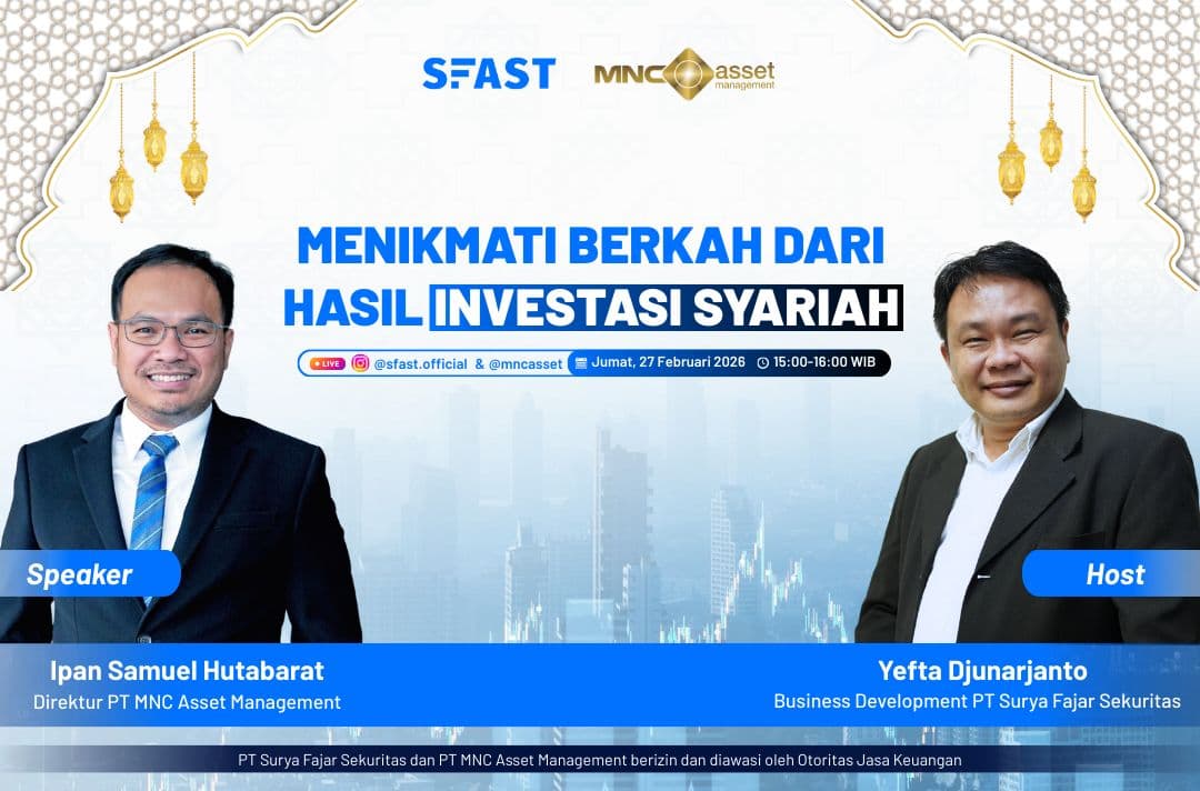 Simak IG Live MNC Asset Management x Surya Fajar Sekuritas: Menikmati Berkah Dari Hasil Investasi Syariah Simak IG Live MNC Asset Management x Surya Fajar Sekuritas: Menikmati Berkah Dari Hasil Investasi Syariah