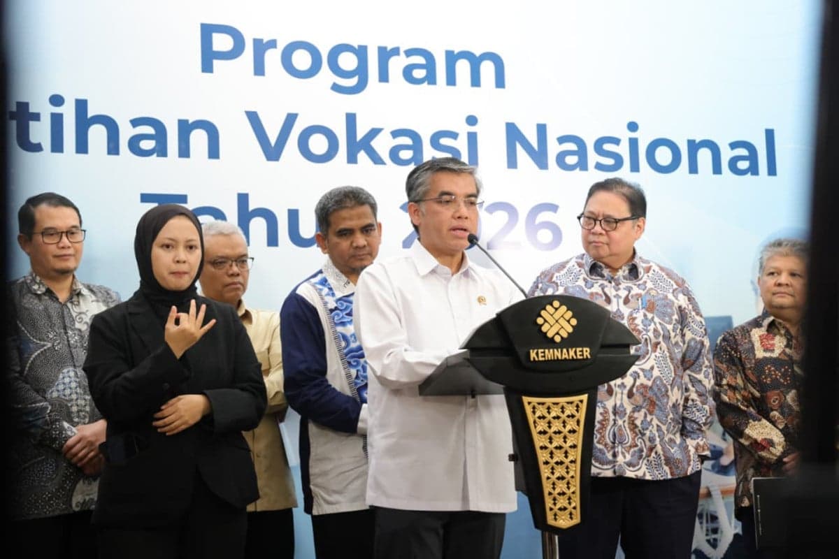 20 Ribu Kuota Pelatihan Vokasi Nasional Disiapkan Kemnaker di 2026, Ini Cara Daftarnya 20 Ribu Kuota Pelatihan Vokasi Nasional Disiapkan Kemnaker di 2026, Ini Cara Daftarnya