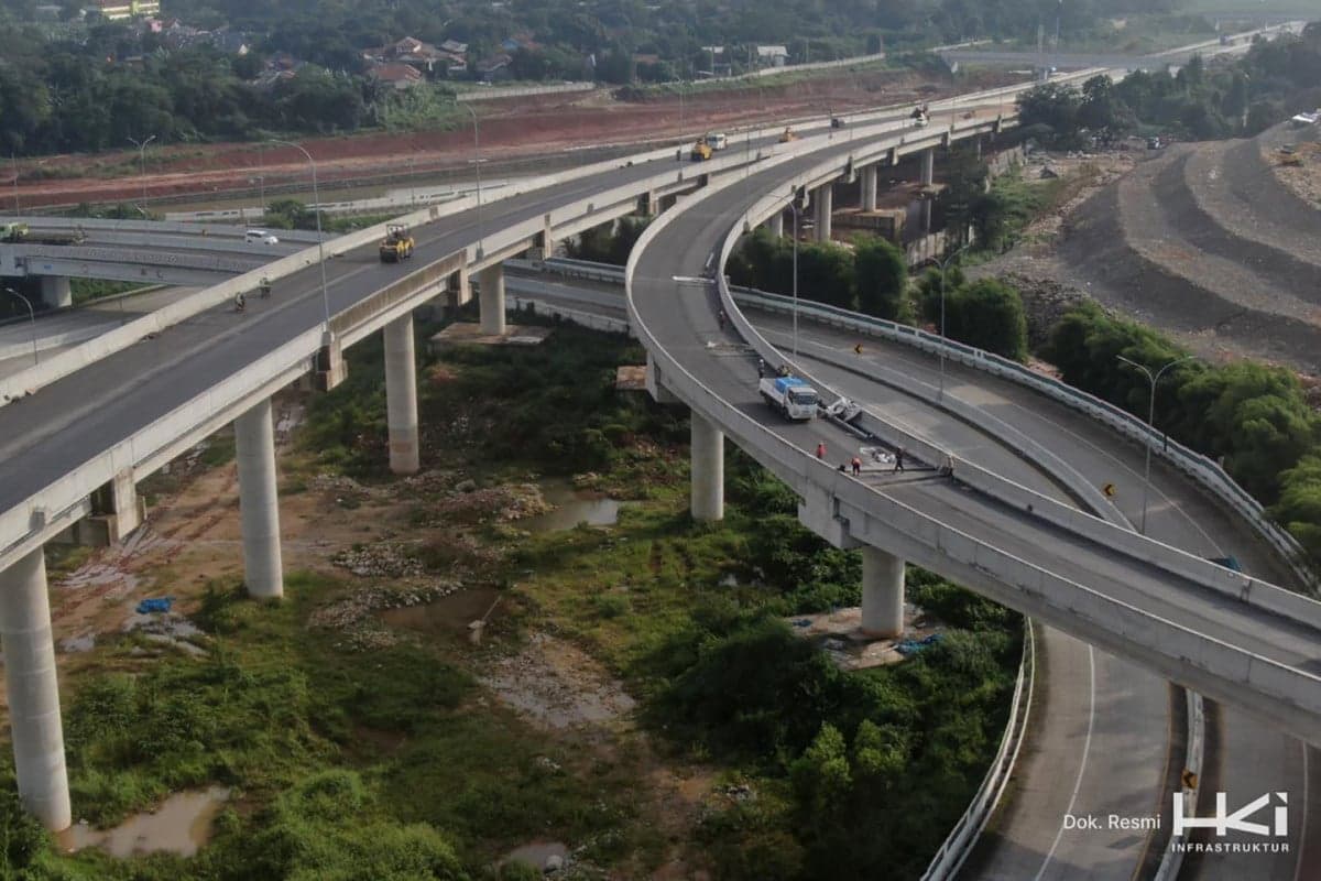 Pembangunan Tol Japek II Selatan Paket 2A Capai 81,65, Target Rampung September 2026 Pembangunan Tol Japek II Selatan Paket 2A Capai 81,65, Target Rampung September 2026
