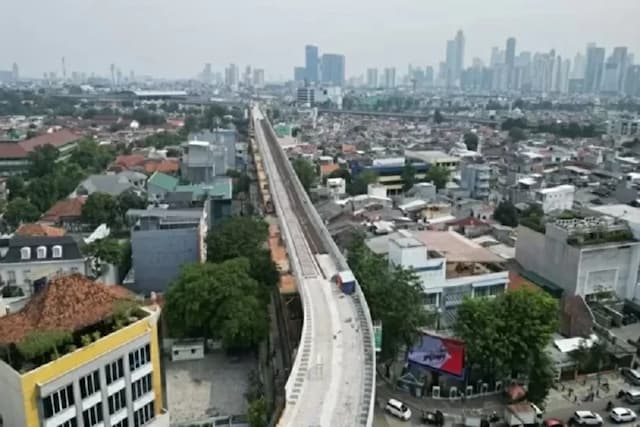 LRT Jakarta Velodrome-Manggarai Rampung Paling Lama Awal 2027 LRT Jakarta Velodrome-Manggarai Rampung Paling Lama Awal 2027