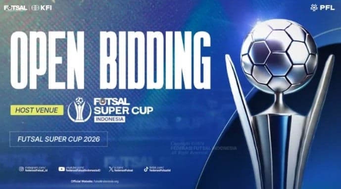 FFI Resmi Buka Bidding Tuan Rumah Futsal Super Cup 2026 FFI Resmi Buka Bidding Tuan Rumah Futsal Super Cup 2026