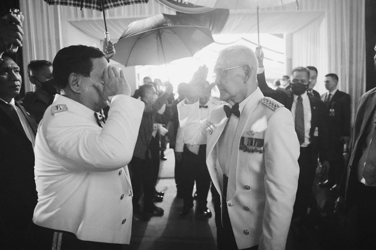 Prabowo Kenang Try Sutrisno: Prajurit Sejati, Mengutamakan Tanah Air Prabowo Kenang Try Sutrisno: Prajurit Sejati, Mengutamakan Tanah Air