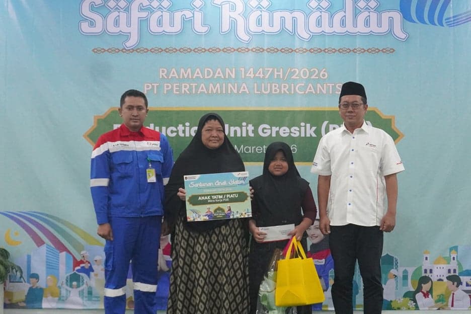 Safari Ramadan, Pertamina Lubricants Santuni 130 Anak Yatim di Gresik Safari Ramadan, Pertamina Lubricants Santuni 130 Anak Yatim di Gresik