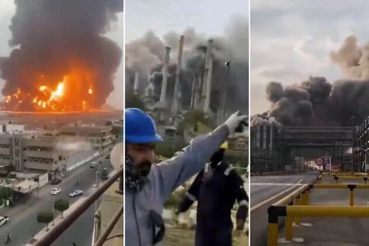 Kilang Minyak Terbesar Arab Saudi Diserang Drone Iran, Perang Makin Membara Kilang Minyak Terbesar Arab Saudi Diserang Drone Iran, Perang Makin Membara