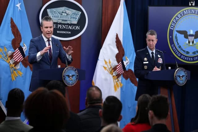 Bos Pentagon: Iran Sudah Tamat, AS dan Israel Akan Hujani Kematian dan Kehancuran Bos Pentagon: Iran Sudah Tamat, AS dan Israel Akan Hujani Kematian dan Kehancuran