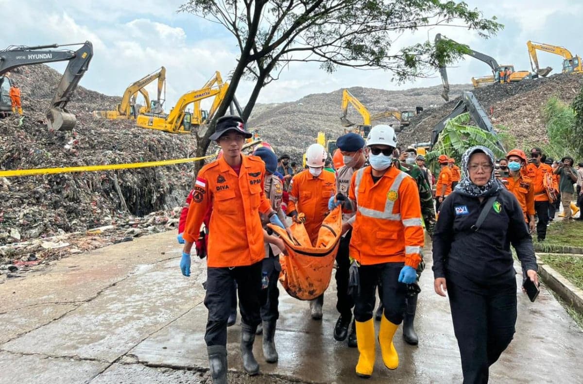 1 Korban Longsor TPST Bantargebang Kembali Ditemukan, Total 5 Tewas 1 Korban Longsor TPST Bantargebang Kembali Ditemukan, Total 5 Tewas