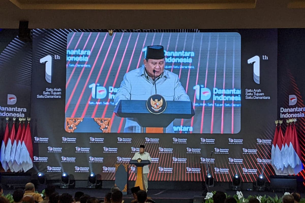 Tasyakuran HUT ke-1 Danantara, Presiden Prabowo Ungkap Peran Pentingnya bagi Indonesia Tasyakuran HUT ke-1 Danantara, Presiden Prabowo Ungkap Peran Pentingnya bagi Indonesia