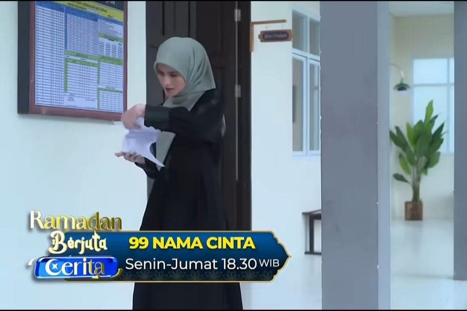 Sinopsis Sinetron '99 Nama Cinta'Eps 15: Kiblat Beri Klarifikasi pada Talia, Husna Temukan Rahasia? Sinopsis Sinetron '99 Nama Cinta'Eps 15: Kiblat Beri Klarifikasi pada Talia, Husna Temukan Rahasia?