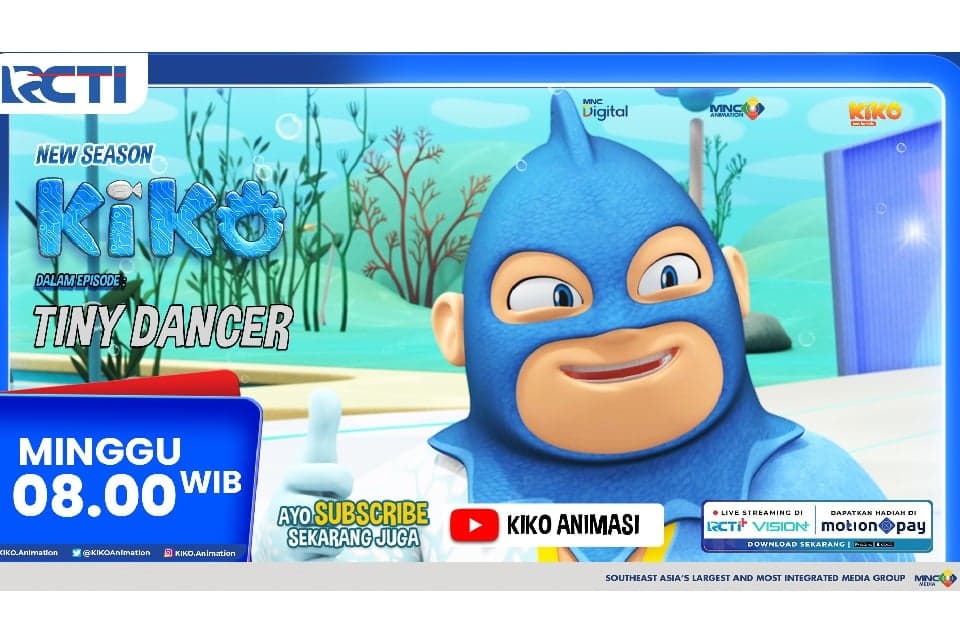 KIKO Season 4 Episode Baru TINY DANCER - Minggu 15 Maret 2026 Jam 08.00 Pagi di RCTI KIKO Season 4 Episode Baru TINY DANCER - Minggu 15 Maret 2026 Jam 08.00 Pagi di RCTI