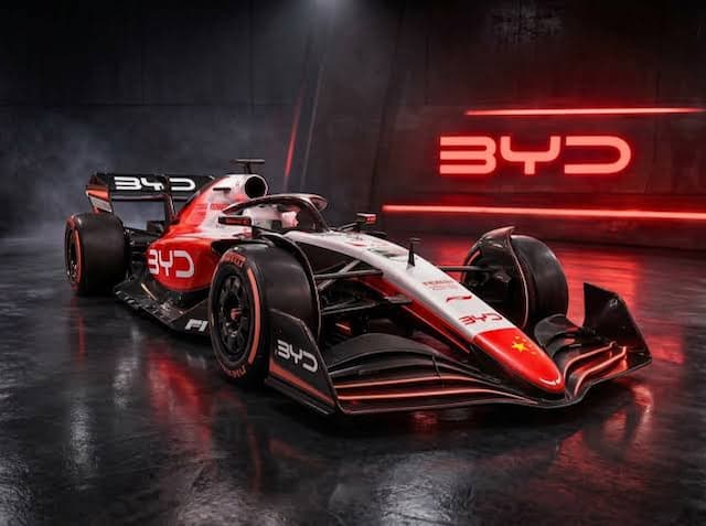 BYD Dicurigai Akan Terjun di Formula 1, Siap Lawan Ferrari dan McLaren BYD Dicurigai Akan Terjun di Formula 1, Siap Lawan Ferrari dan McLaren