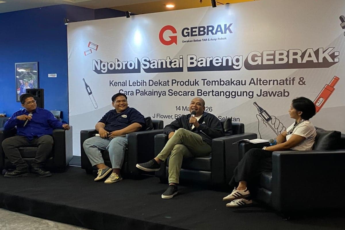 GEBRAK Perkuat Edukasi Produk Tembakau Alternatif GEBRAK Perkuat Edukasi Produk Tembakau Alternatif