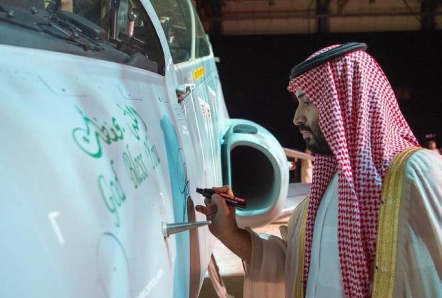 Dihujani 60 Drone Sepanjang Malam, MBS Ancam Iran jika Terus Menyerang Dihujani 60 Drone Sepanjang Malam, MBS Ancam Iran jika Terus Menyerang