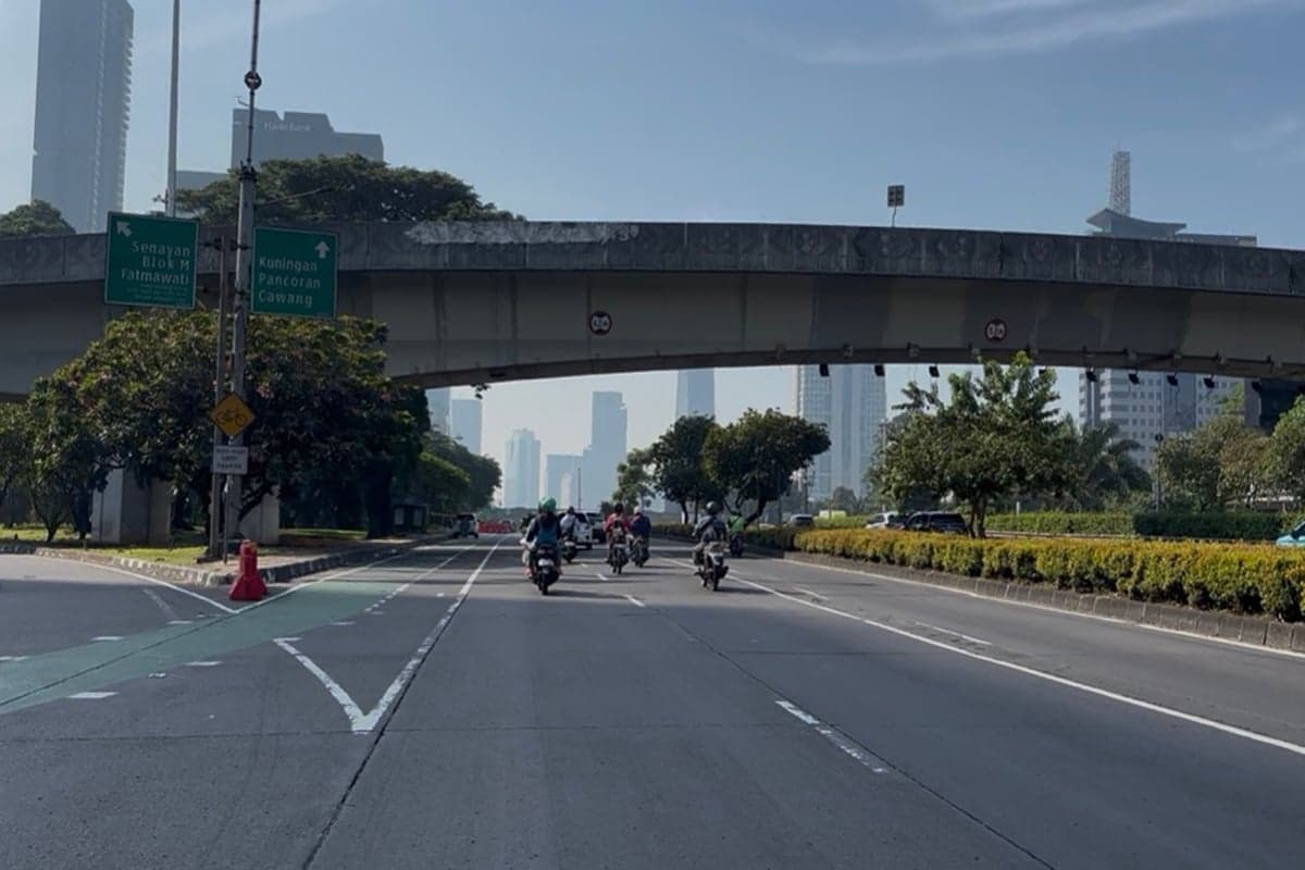 Cuti Bersama Nyepi-Lebaran 2026, Arus Lalu Lintas di Sejumlah Ruas Jalan Jakarta Ramai Lancar Cuti Bersama Nyepi-Lebaran 2026, Arus Lalu Lintas di Sejumlah Ruas Jalan Jakarta Ramai Lancar