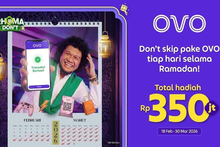 Rayakan Lebaran, OVO Hadirkan Lima Cara Praktis di Momen Kemenangan Rayakan Lebaran, OVO Hadirkan Lima Cara Praktis di Momen Kemenangan