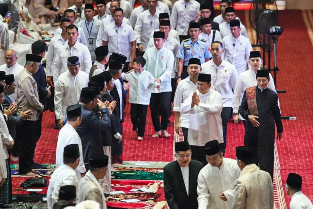 Persiapan Salat Idulfitri 1447 H Kenegaraan di Masjid Istiqlal Dimatangkan, Dihadiri Presiden dan Wapres? Persiapan Salat Idulfitri 1447 H Kenegaraan di Masjid Istiqlal Dimatangkan, Dihadiri Presiden dan Wapres?