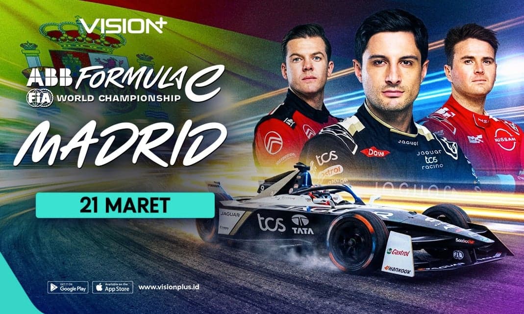 Formula E Madrid E-Prix Tayang di VISION+, Catat Link dan Jadwal Nontonnya Formula E Madrid E-Prix Tayang di VISION+, Catat Link dan Jadwal Nontonnya