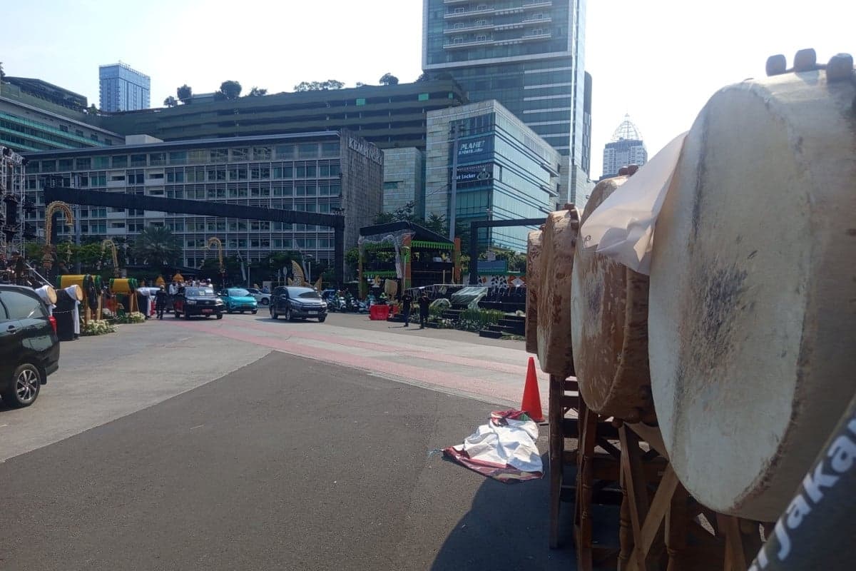 Suara 1.000 Bedug Siap Menggema di Bundaran HI saat Malam Takbiran Suara 1.000 Bedug Siap Menggema di Bundaran HI saat Malam Takbiran