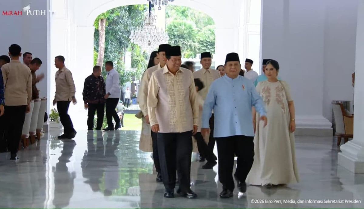SBY dan Keluarga Tiba di Istana, Halalbihalal dengan Prabowo SBY dan Keluarga Tiba di Istana, Halalbihalal dengan Prabowo