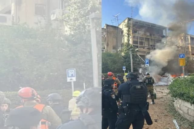 Rudal-rudal Iran Kembali Hujani Israel, Sirene Zionis Meraung-raung Rudal-rudal Iran Kembali Hujani Israel, Sirene Zionis Meraung-raung