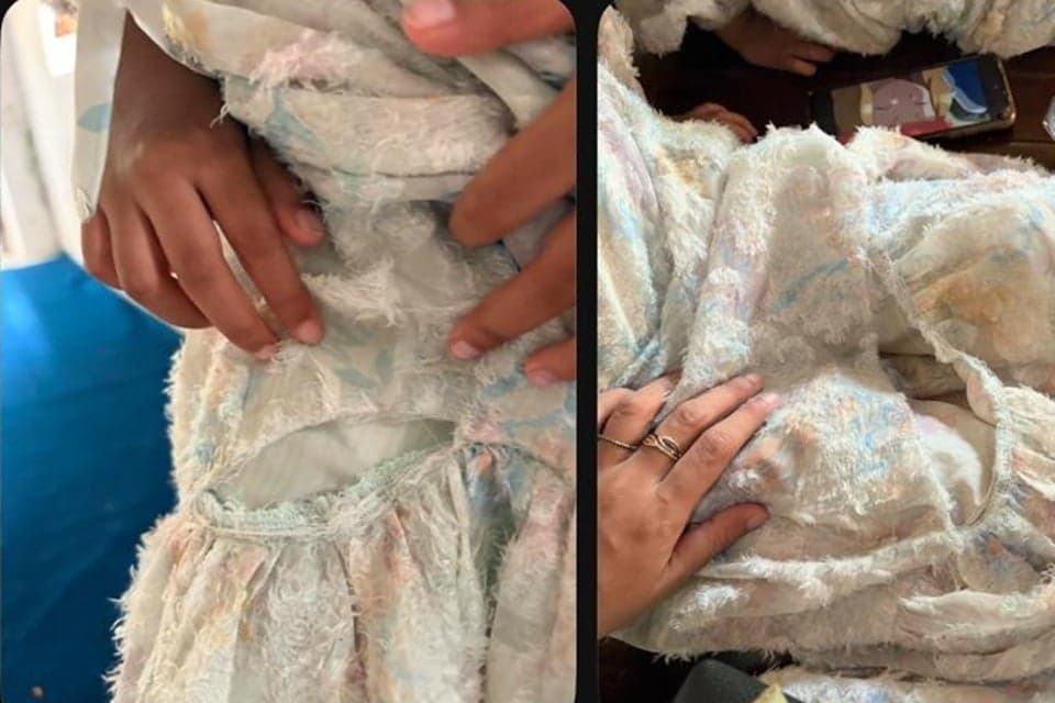 Viral! Baru 3 Jam Dipakai, Baju Lebaran Brand Zaskia Mecca Sobek Viral! Baru 3 Jam Dipakai, Baju Lebaran Brand Zaskia Mecca Sobek