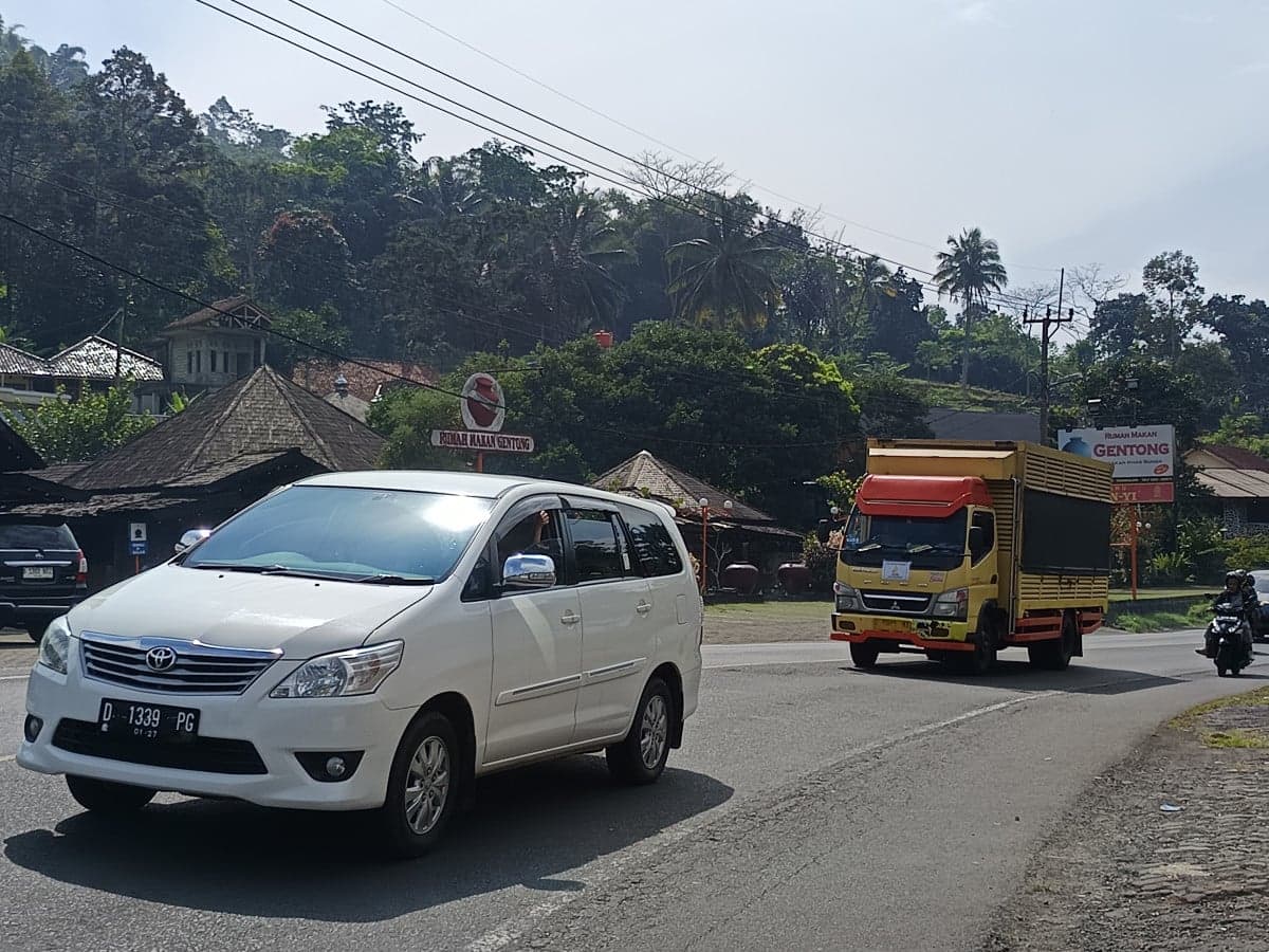 H+5 Lebaran, Arus Balik di Lingkar Gentong Ramai Lancar H+5 Lebaran, Arus Balik di Lingkar Gentong Ramai Lancar