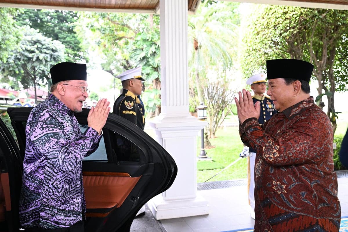 Prabowo Sambut Anwar Ibrahim di Istana, Diiringi Lagu Rasa Sayange Prabowo Sambut Anwar Ibrahim di Istana, Diiringi Lagu Rasa Sayange