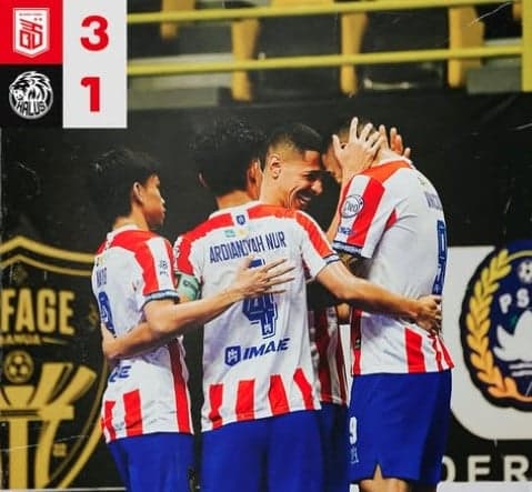 Hasil Liga Futsal Profesional 2026: Black Steel FC Bungkam Halus FC 3-1 Hasil Liga Futsal Profesional 2026: Black Steel FC Bungkam Halus FC 3-1