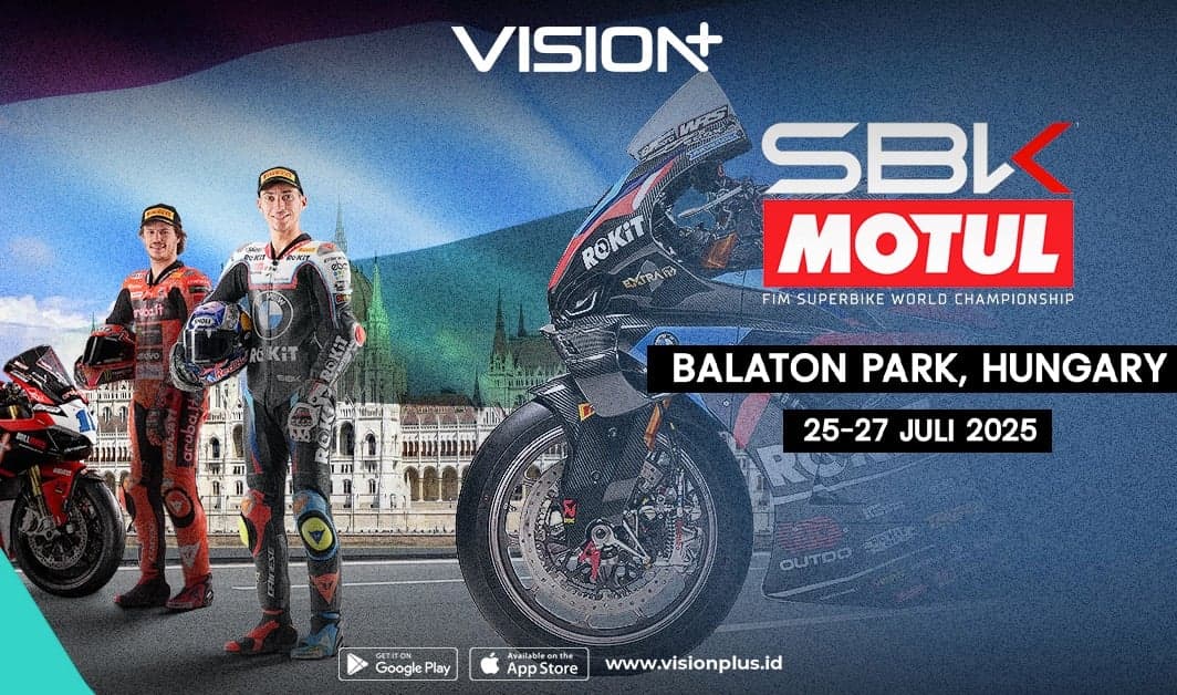 Jadwal WorldSBK 2026 Portugal di VISION+, Balapan Sengit di Sirkuit Algarve Jadwal WorldSBK 2026 Portugal di VISION+, Balapan Sengit di Sirkuit Algarve