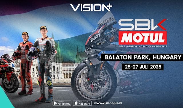 Jadwal WorldSBK 2026 Portugal di VISION+, Balapan Sengit di Sirkuit Algarve Jadwal WorldSBK 2026 Portugal di VISION+, Balapan Sengit di Sirkuit Algarve