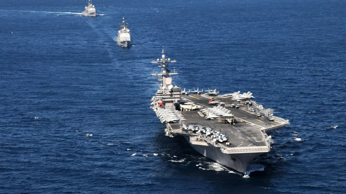 Kewalahan Hadapi Iran, AS Kerahkan Kapal Induk Lainnya ke Timur Tengah Kewalahan Hadapi Iran, AS Kerahkan Kapal Induk Lainnya ke Timur Tengah
