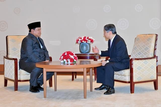 Kunjungi Jepang, Presiden Prabowo Bersama Kaisar Naruhito Bahas Sejumlah Isu Strategis Kunjungi Jepang, Presiden Prabowo Bersama Kaisar Naruhito Bahas Sejumlah Isu Strategis