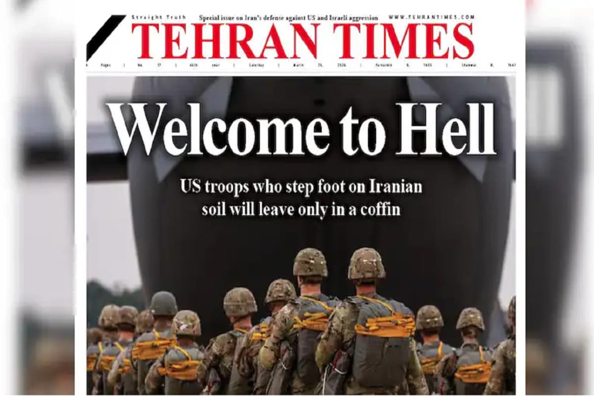 Ketika Media Iran Sambut Potensi Invasi Darat AS dengan 'Selamat Datang di Neraka' dan 'Peti Mati' Ketika Media Iran Sambut Potensi Invasi Darat AS dengan 'Selamat Datang di Neraka' dan 'Peti Mati'