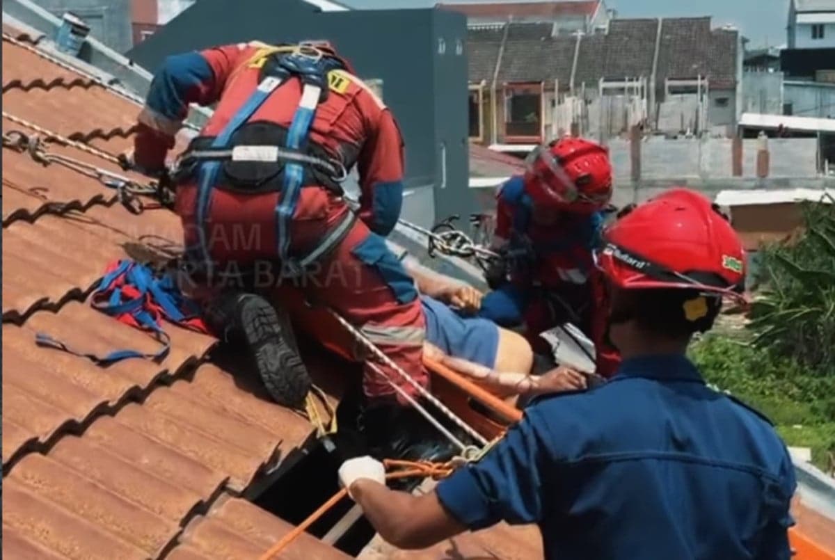 Usai Kejang, Pria di Cengkareng Meninggal saat Mengecat Genteng Usai Kejang, Pria di Cengkareng Meninggal saat Mengecat Genteng