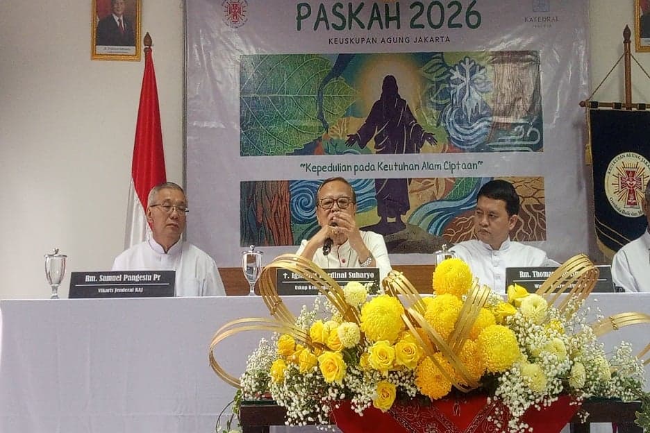 Kutip Pesan Paus Leo XIV, Kardinal Suharyo: Doa Pemimpin yang Memaklumi Perang Tak Akan Didengar Kutip Pesan Paus Leo XIV, Kardinal Suharyo: Doa Pemimpin yang Memaklumi Perang Tak Akan Didengar