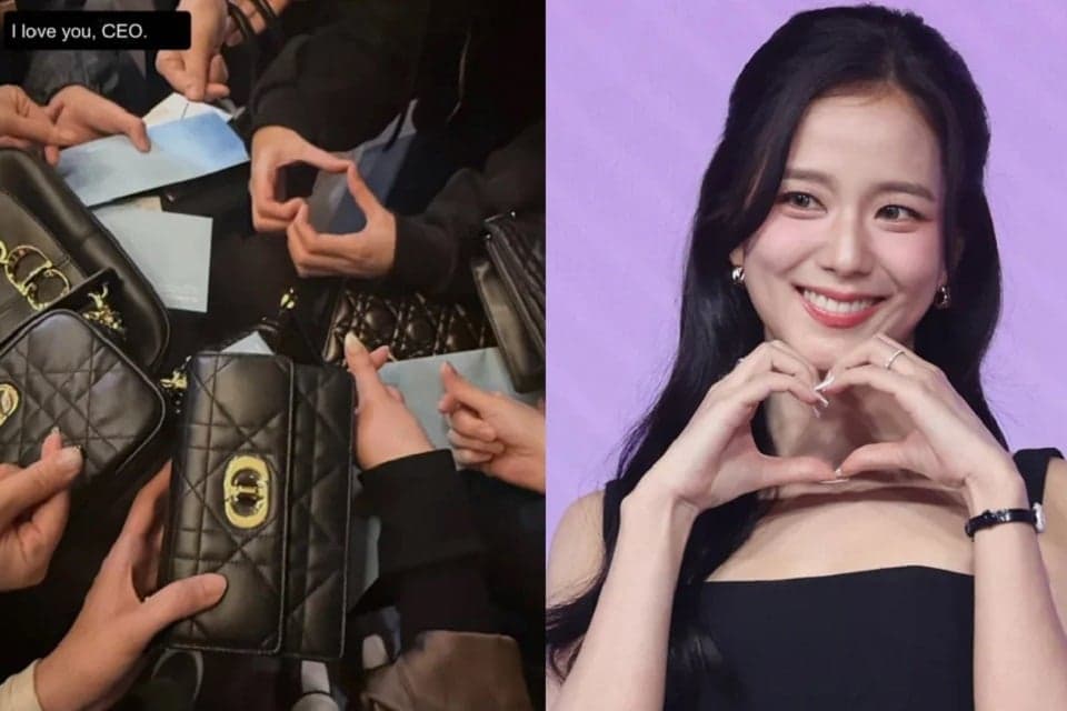 Jisoo BLACKPINK Hadiahi Staf Tas Dior Seharga Rp50 Juta, Aksinya Jadi Sorotan Jisoo BLACKPINK Hadiahi Staf Tas Dior Seharga Rp50 Juta, Aksinya Jadi Sorotan